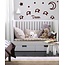 Wandtattoo-Aufkleber Geburt Baby-Schaf