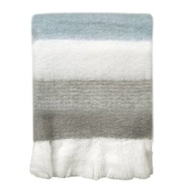 Light grey mohair throw