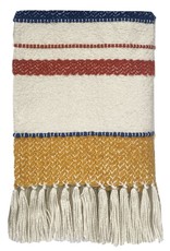 Multicolor boucle miracle throw