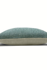 Easy green double faced recycled wool square cushion (NEW)