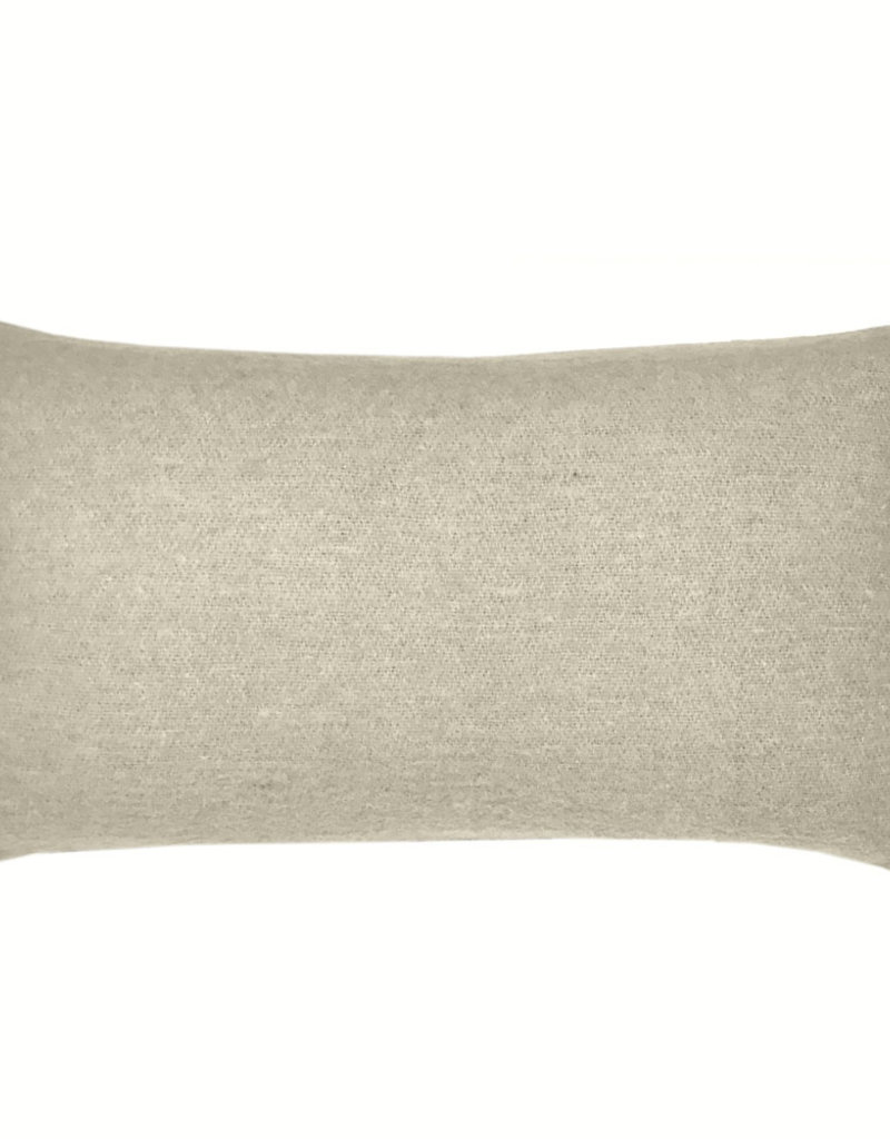 Easy green double faced recycled wool rectangle cushion (NEW)