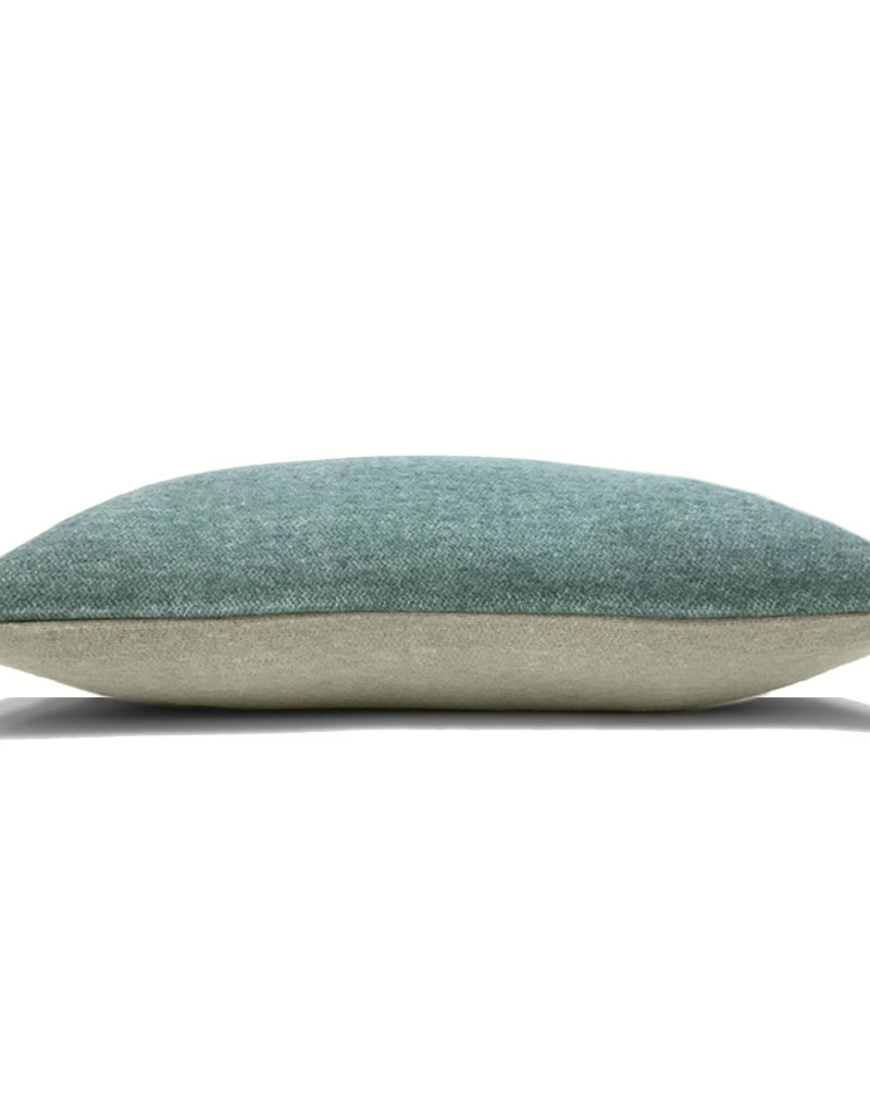 Easy green double faced recycled wool rectangle cushion (NEW)
