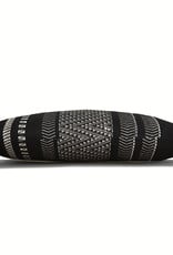 Native stripe cotton black cushion 35x65cm (NEW)