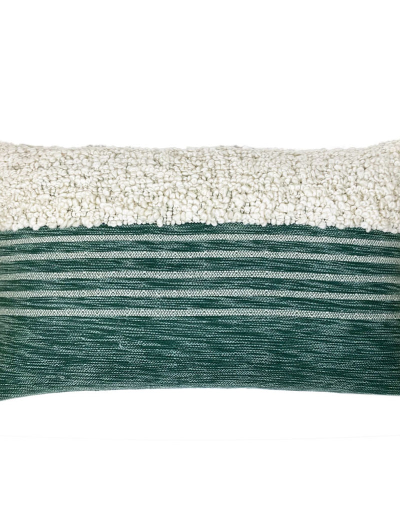 Tribal green cushion (NEW)
