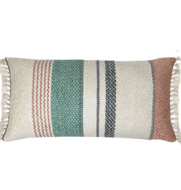 Multicolor pastel boucle cushion (NEW)