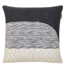 Sunset knitted cushion black (NEW)