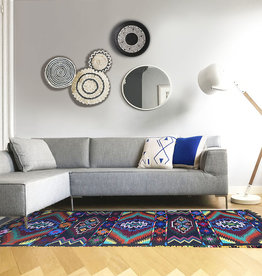 Unique carpet fuchsia 100% wool 110x255cm (NEW)