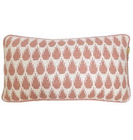 Botanic mini knitted cushion pink (NEW)