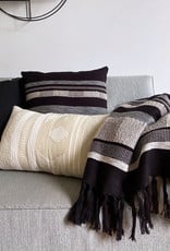 Black texture throw (NEW)