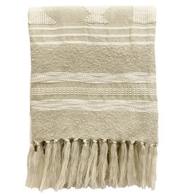 Craft offwhite throw (NEW)