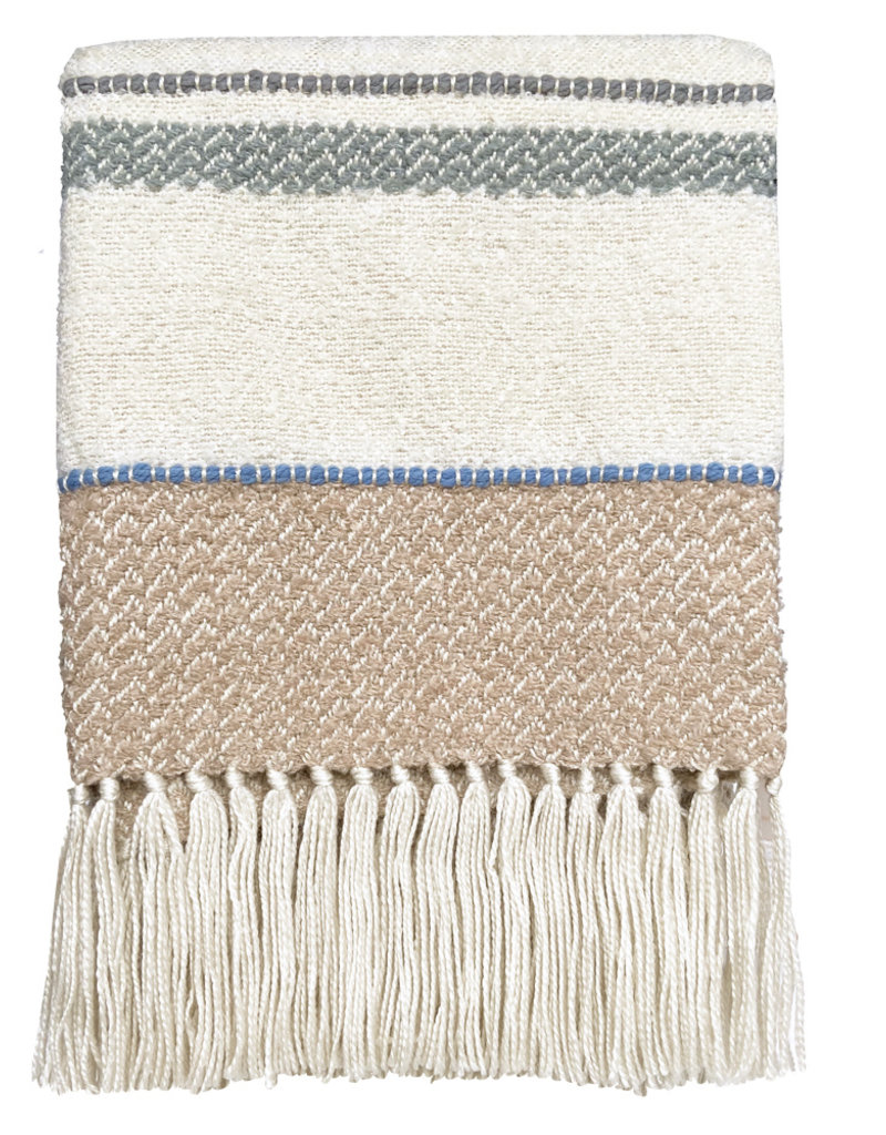 Multicolor seasight boucle throw