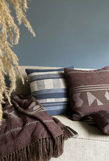 Crafty chestnut brown throw