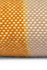 Festivity wool cushion yellow full square