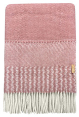 Uptown wool throw pink