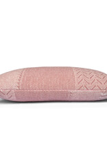 Uptown wool cushion pink rectangle