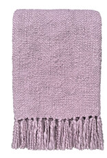 Orchid lilac 100% recycled throw