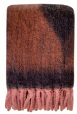 Zapotec soft black recycled throw