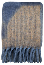 Zapotec soft blue recycled throw