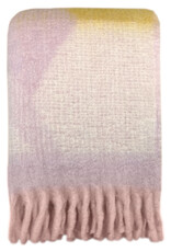 Zapotec soft lilac recycled throw