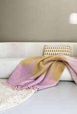 Zapotec soft lilac recycled throw