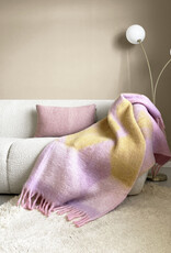Zapotec soft lilac recycled throw