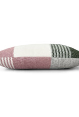Festivity wool cushion dawn pink rectangle