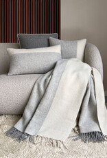 Easy nature wool grey throw