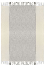 Easy nature wool grey throw