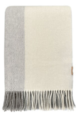 Easy nature wool grey throw