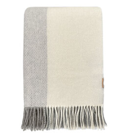 Easy nature wool grey throw