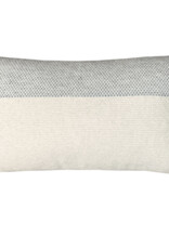 Easy nature wool cushion grey rectangle