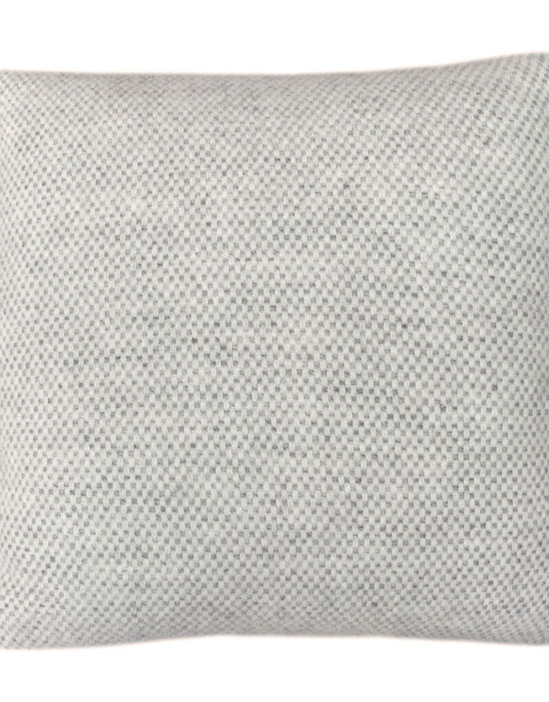 Easy nature wool cushion grey square