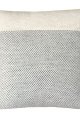 Easy nature wool cushion grey square
