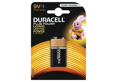 Duracell Plus Power MN1609 9V Batterij BL1 