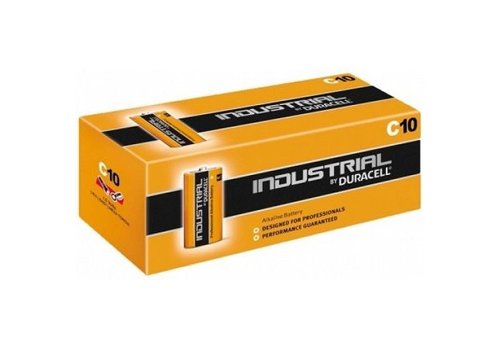  Duracell Industrial ID1400 C Alkaline Batterijen 10-Pack 