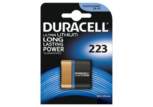  Duracell Ultra Lithium DL223A CR-P2 6V Batterij BL1 