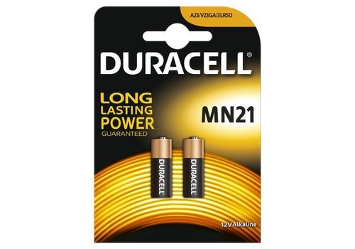  Duracell Alkaline MN21 A23 12V BL2 