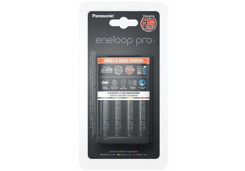  Panasonic ENELOOP K-KJ55HCD40E  Quick Charger incl. 4 x AA 2500 