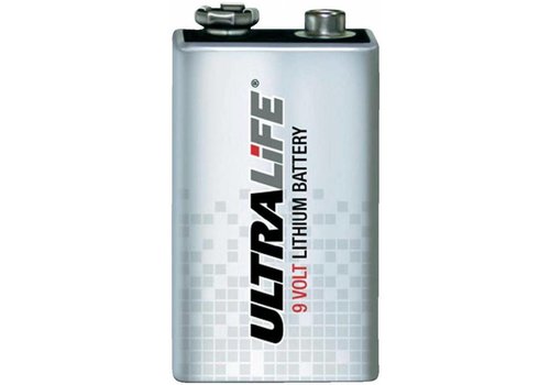  Ultralife 9-Volt Lithium Batterij 