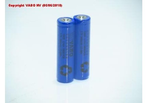  Vabo 18650 3400 Mah 3,7 V - 2 stuks 