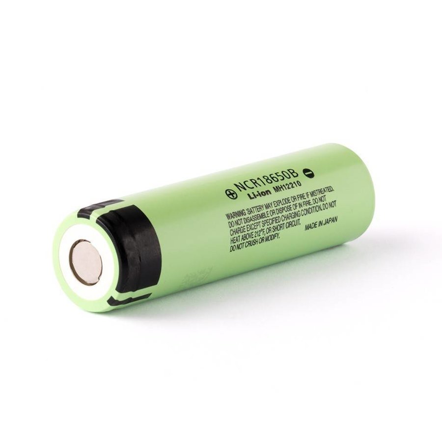 Li-Ion NCR18650B 3400 mAh 18650 batterij