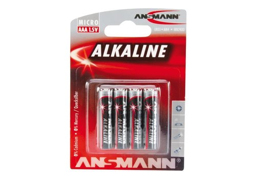  Ansmann Red Alkaline AAA BL4 