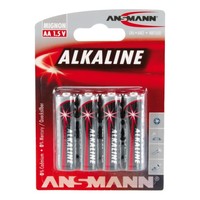 Red Alkaline AA BL4