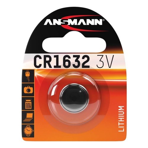  Ansmann CR1632 3V Lithium Knoopcel BL1 