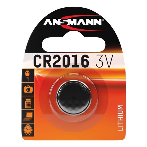  Ansmann CR2016 3V Lithium Knoopcel BL1 