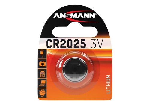  Ansmann CR2025 3V Lithium Knoopcel BL1 