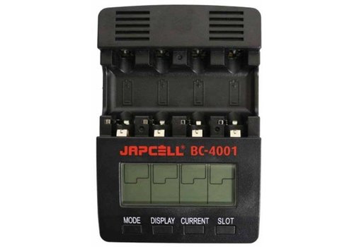  Japcell BC-4001 Batterijlader  voor AA / AAA Batterijen 