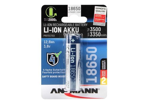  Ansmann Li-Ion batterij 18650 3500 mAh 