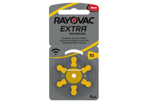  Rayovac Extra Advanced 10 PR70 BL6 