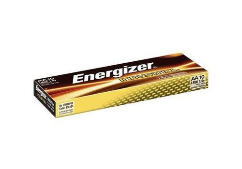  Energizer Industrial AA LR06 alkaline batterijen 10-pack 